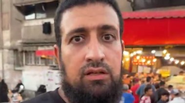 أسامه حلبيه زوج المجني عليها ضحيه الخطا الطبي