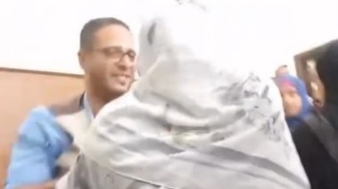صورة من المقطع المتداول