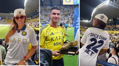 سبايس ديانا من مباراة النصر السعودي