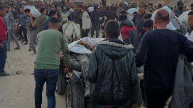 استشهاد 29 فلسطيني في غارات عنيفة على أنحاء غزة