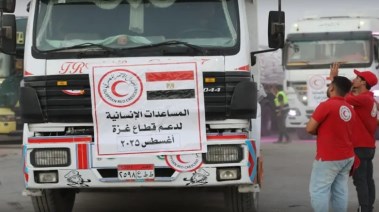 انطلاق قافلة زاد العزة الـ28 من مصر إلى غزة