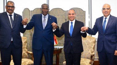 جانب من أعمال الجولة الثانية لاجتماعات آلية 2+2 التشاورية لوزراء الخارجية والري في مصر وجمهورية السودان