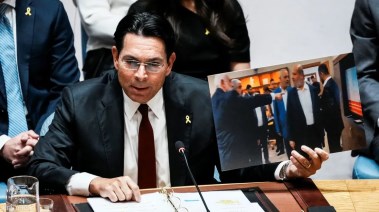 مندوب إسرائيل لدى الأمم المتحدة داني دانون