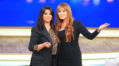 النجمة اللبنانية كارول سماحة، والإعلامية مني الشاذلي