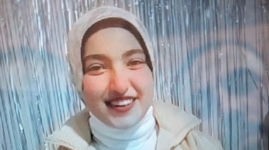 آيات ضحية حادث "صبابا العنب" في المنوفية