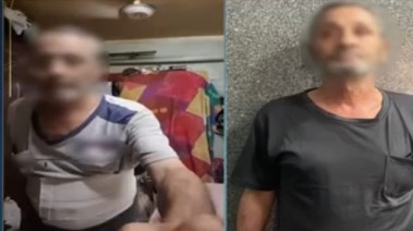 المتهم وجانب من الواقعة 
