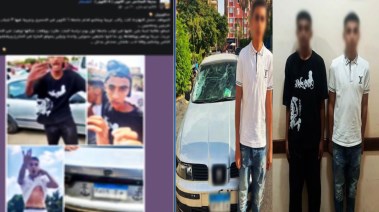 المتهمان وجانب من الواقعة