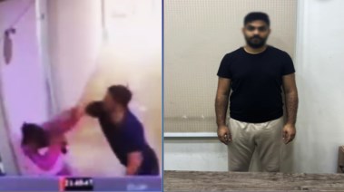 المتهم وجانب من الواقعة 