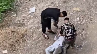 المتهمان وجانب من الواقعة