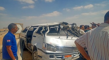 جانب من الحادث 