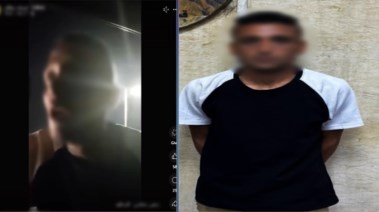 المتهم وجانب من الواقعة 
