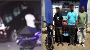 المتهمون وجانب من الواقعة