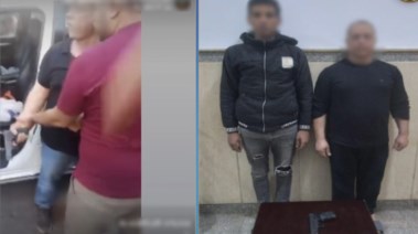 المتهمان وجانب من الواقعة