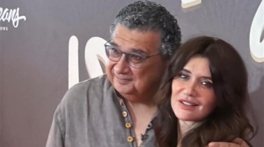 غادة عادل وماجد الكدواني في العرض الخاص لفيلم فيها إيه يعني؟