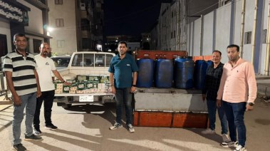 جانب من المضبوطات