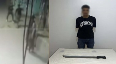 المتهم بعد ضبطه