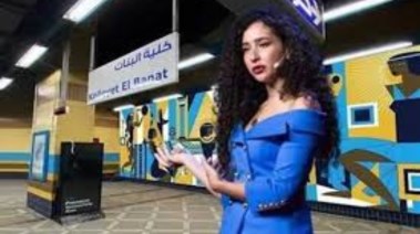 الفنانة التشكيلية غادة والي 