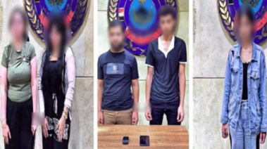 المتهمون بممارسة الفجور في القاهرة