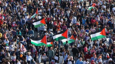 تظاهرات مؤيدة لفلسطين