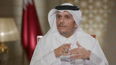  رئيس الوزراء القطري محمد بن عبد الرحمن آل ثاني 