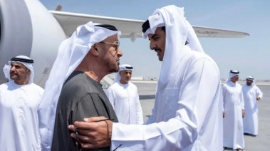 بن زايد وتميم