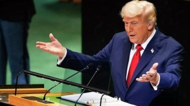  الرئيس الأمريكي دونالد ترامب