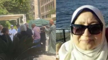 سوزان صقر أرملة الفنان الراحل تامر ضيائي