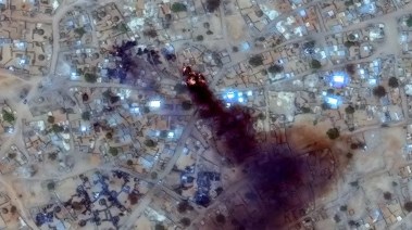 لم تنج معسكرات النازحين من نيران الحرب في السودان- أرشيفية