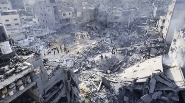 غزة أثناء الحرب الإسرائيلية