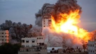 القصف الإسرائيلي على قطاع غزة - أرشيفية
