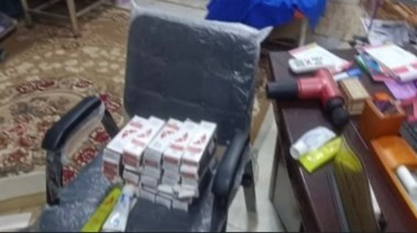 جانب من المضبوطات