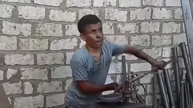 الطفل شنودة الكفيف 