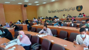 انتظام الدراسة بجميع كليات جامعة مطروح .. بعد تطوير البنية التحتية للجامعة 
