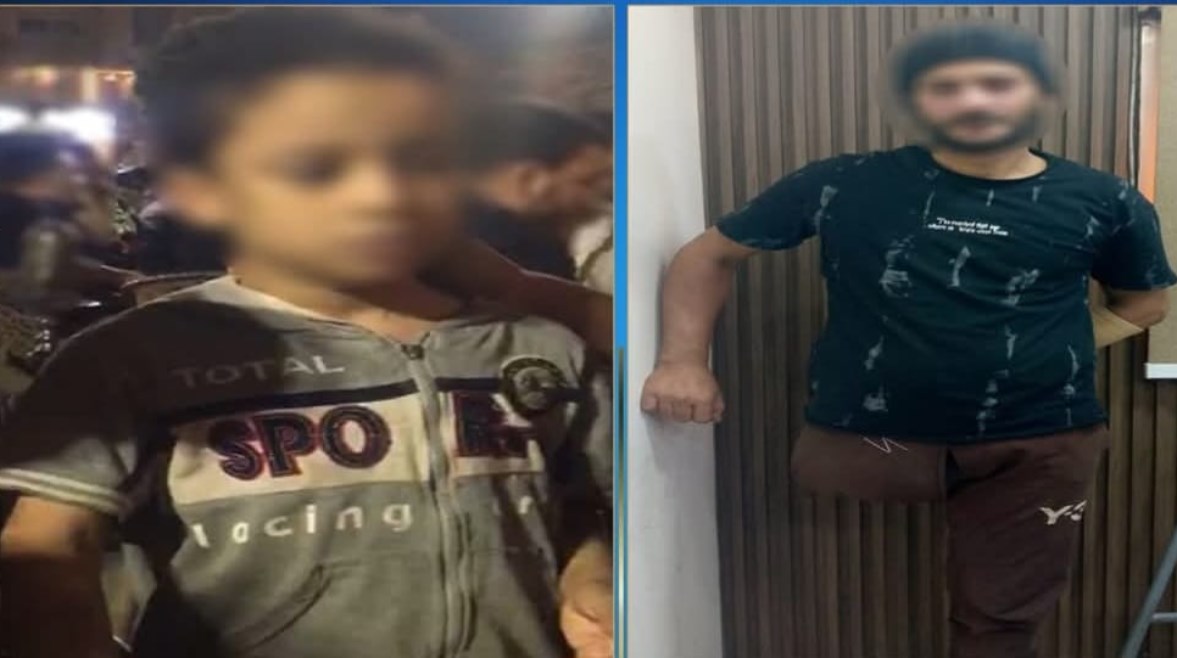 المتهم ونجله المتهم ونجله