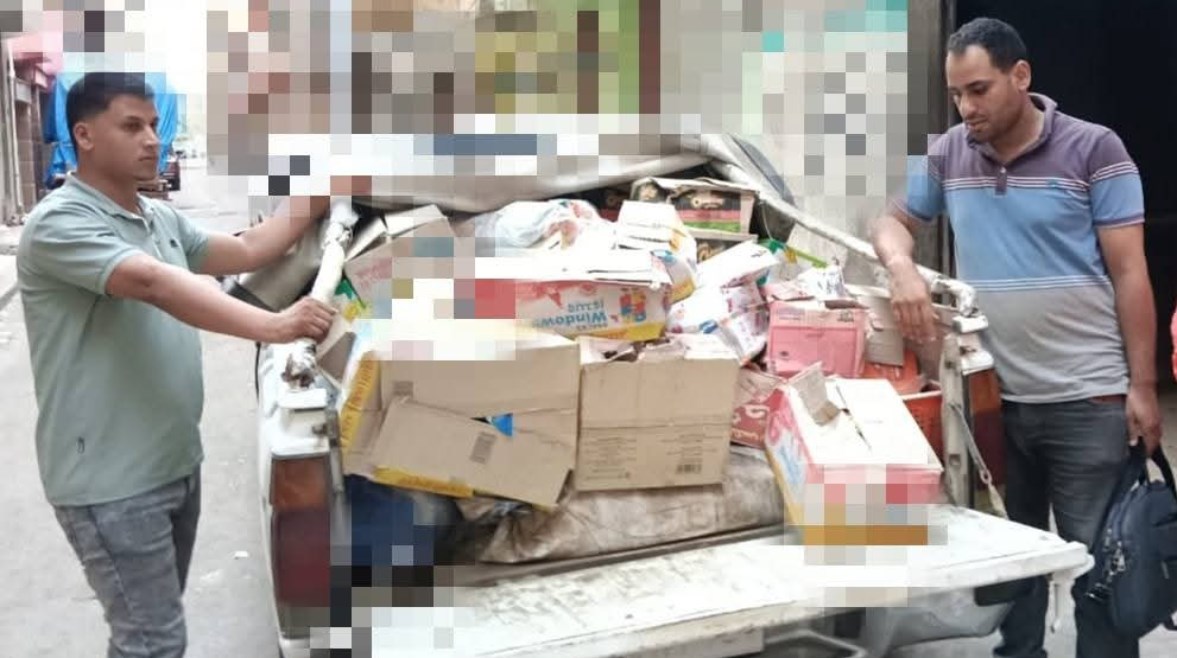 جانب من المضبوطات جانب من المضبوطات