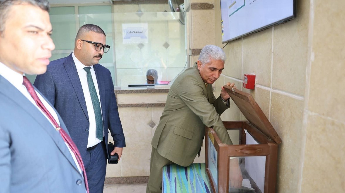 وفد وزارة التنمية المحلية بالمنيا وفد وزارة التنمية المحلية بالمنيا
