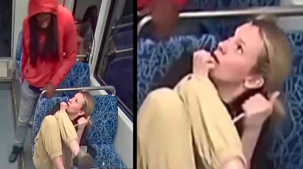 لحظة قتل اللاجئة الأوكرانية أريانا زاروتسكا
