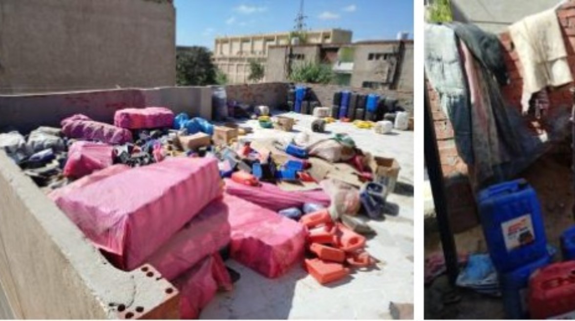زيوت السيارات المغشوشة المضبوطه زيوت السيارات المغشوشة المضبوطه