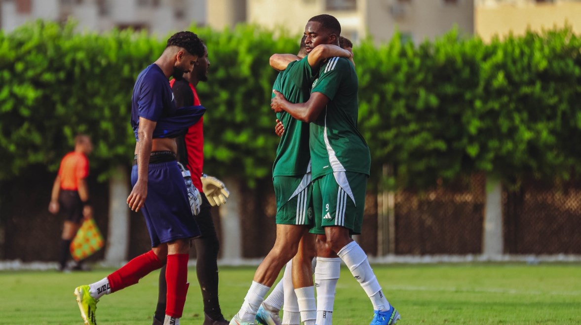 مودرن سبورت يهزم حطين السعودي بسباعية نظيفة مودرن سبورت يهزم حطين السعودي بسباعية نظيفة