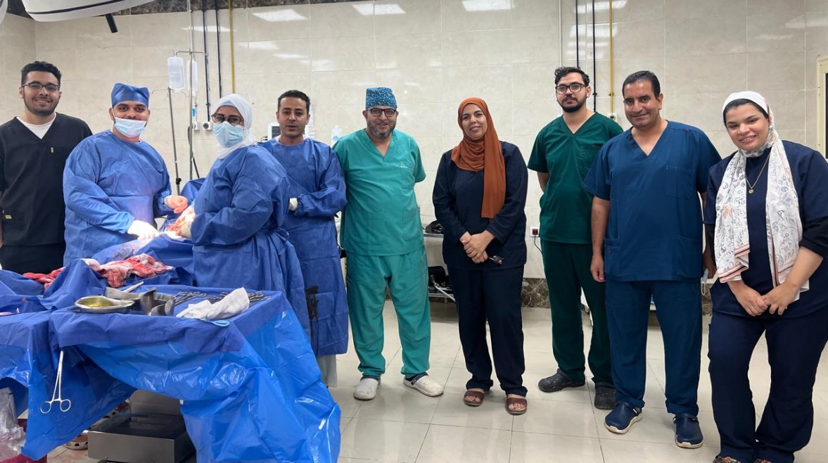 الفريق الطبي بمستشفى الخانكة الفريق الطبي بمستشفى الخانكة