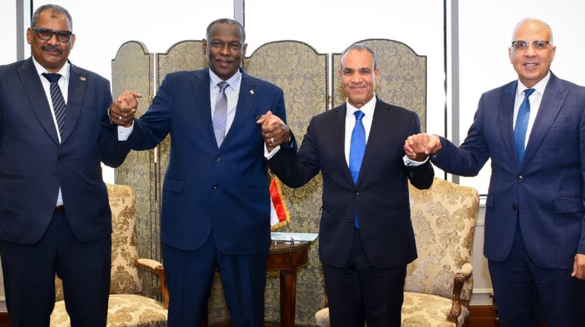 جانب من أعمال الجولة الثانية لاجتماعات آلية 2+2 التشاورية لوزراء الخارجية والري في مصر وجمهورية السودان جانب من أعمال الجولة الثانية لاجتماعات آلية 2+2 التشاورية لوزراء الخارجية والري في مصر وجمهورية السودان