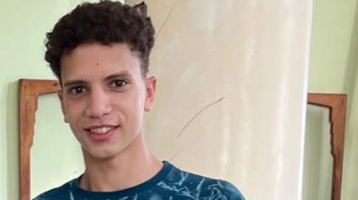 حامد أنور أحد المصابين في المباراة حامد أنور أحد المصابين في المباراة
