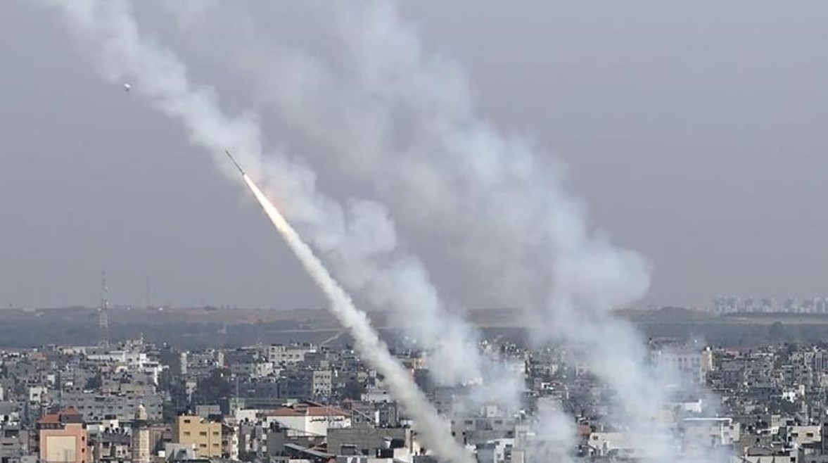 إطلاق صاروخين من قطاع غزة باتجاه جنوب إسرائيل إطلاق صاروخين من قطاع غزة باتجاه جنوب إسرائيل