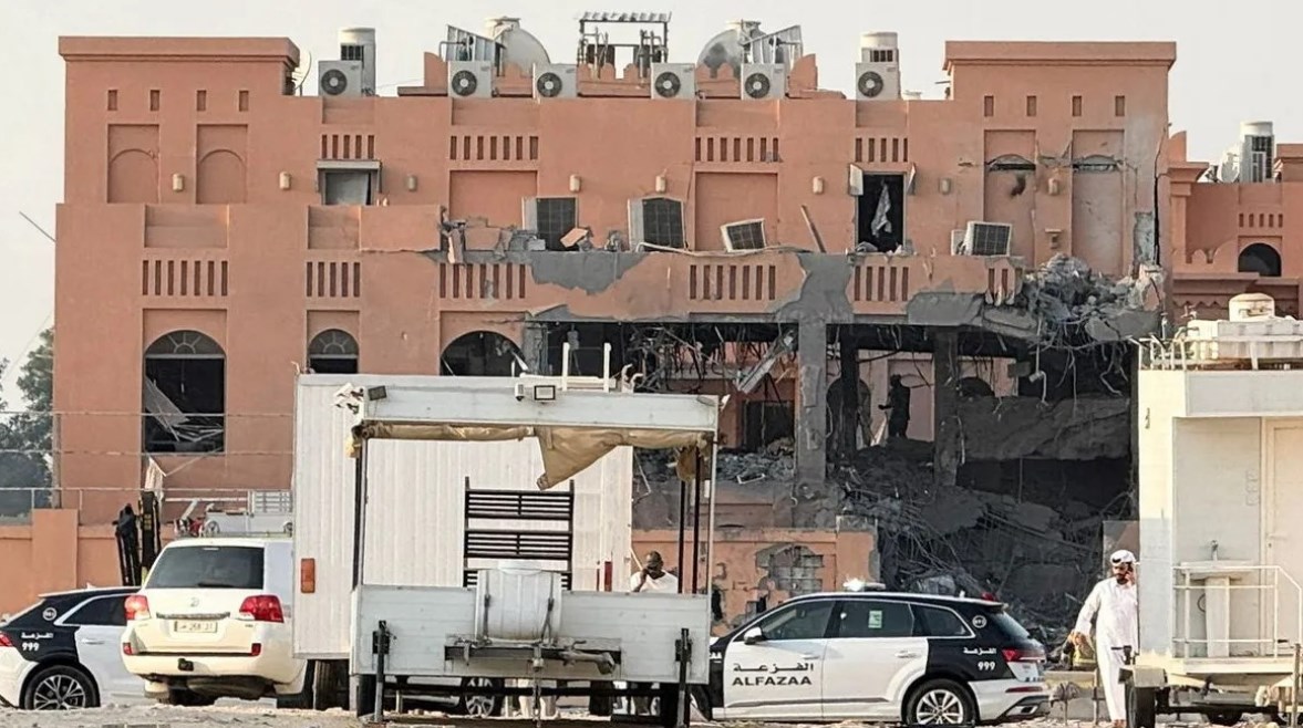 المبنى الذي استهدفته إسرائيل في ضربة الدوحة