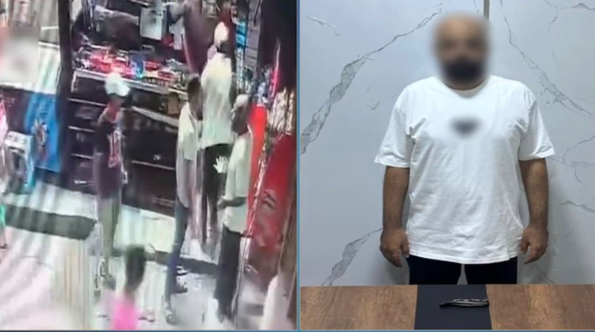 المتهم وجانب من الواقعة 