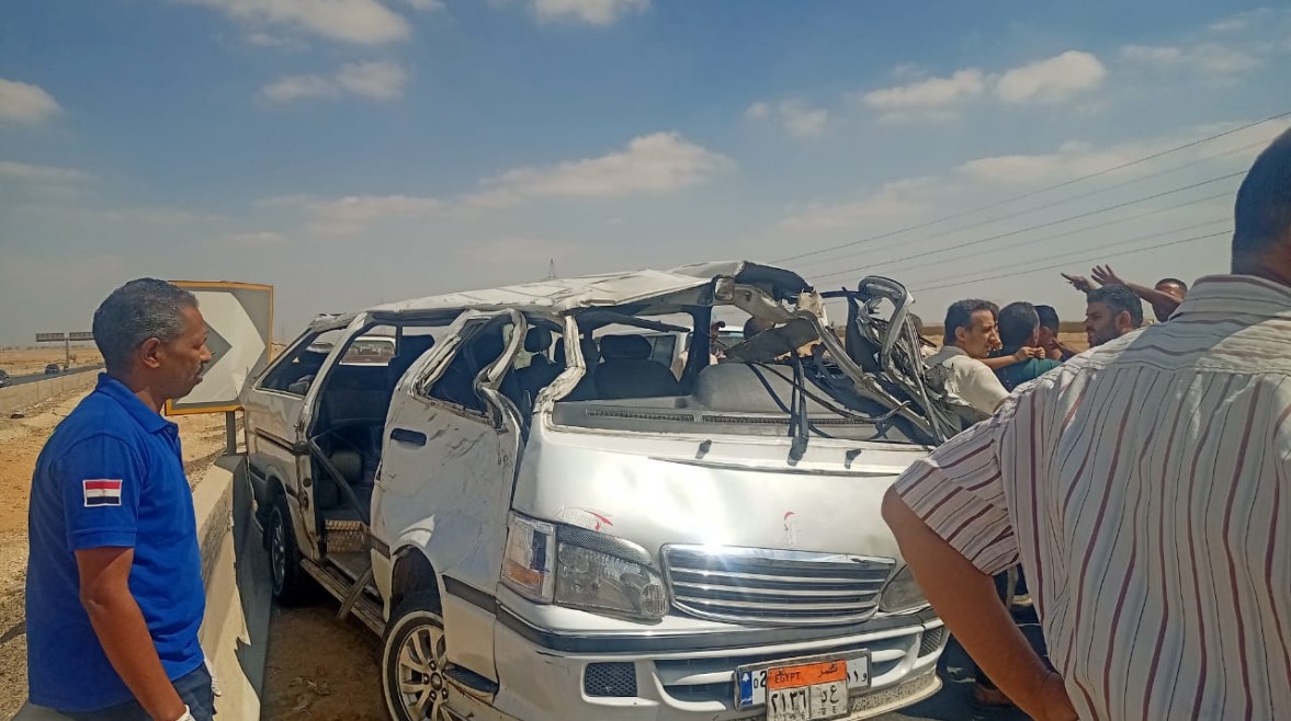 جانب من الحادث 