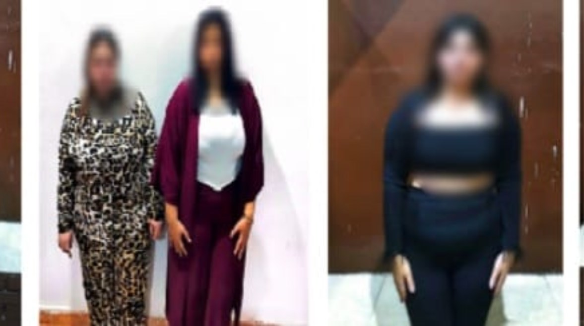 المتهمات بممارسة أعمال منافية بعد ضبطهن