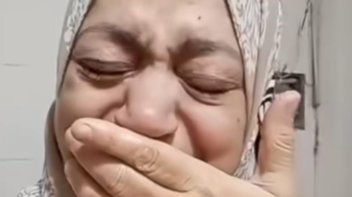 بكاء سماح يلامس القلوب: زوج مريض وأطفال بلا عائل يثيرون التعاطف