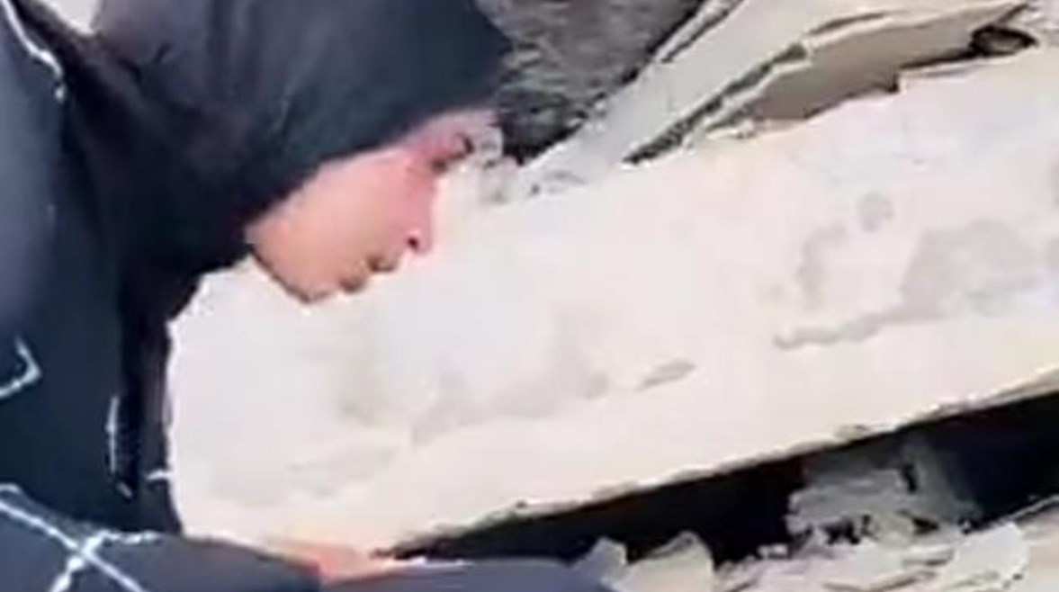فتاة بجانب الطوب فتاة بجانب الطوب