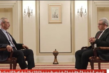 الدكتور علي شعث رئيس اللجنة الوطنية الفلسطينية